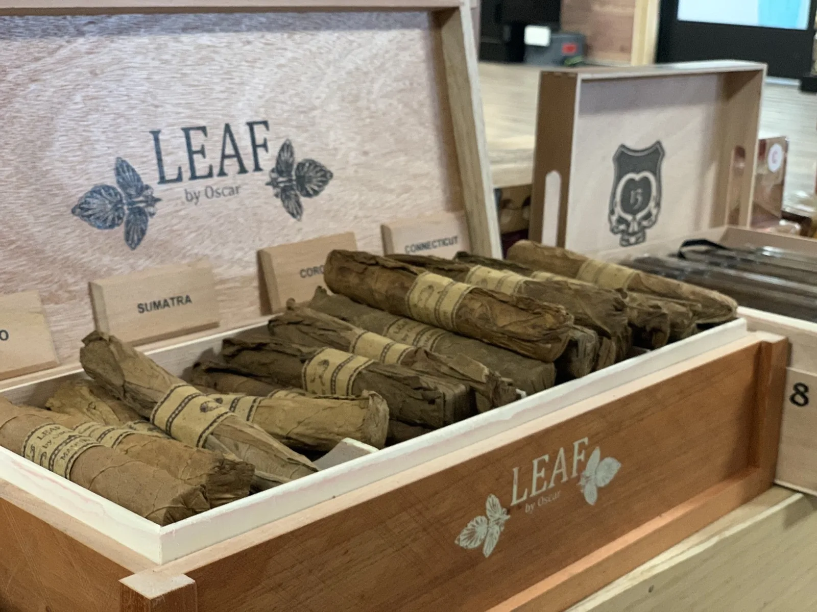Premium cigar selection at OSI Tobacco